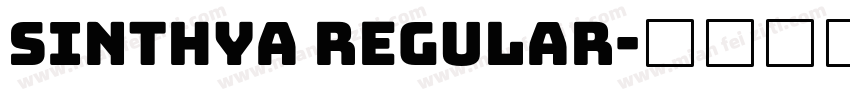 Sinthya Regular字体转换